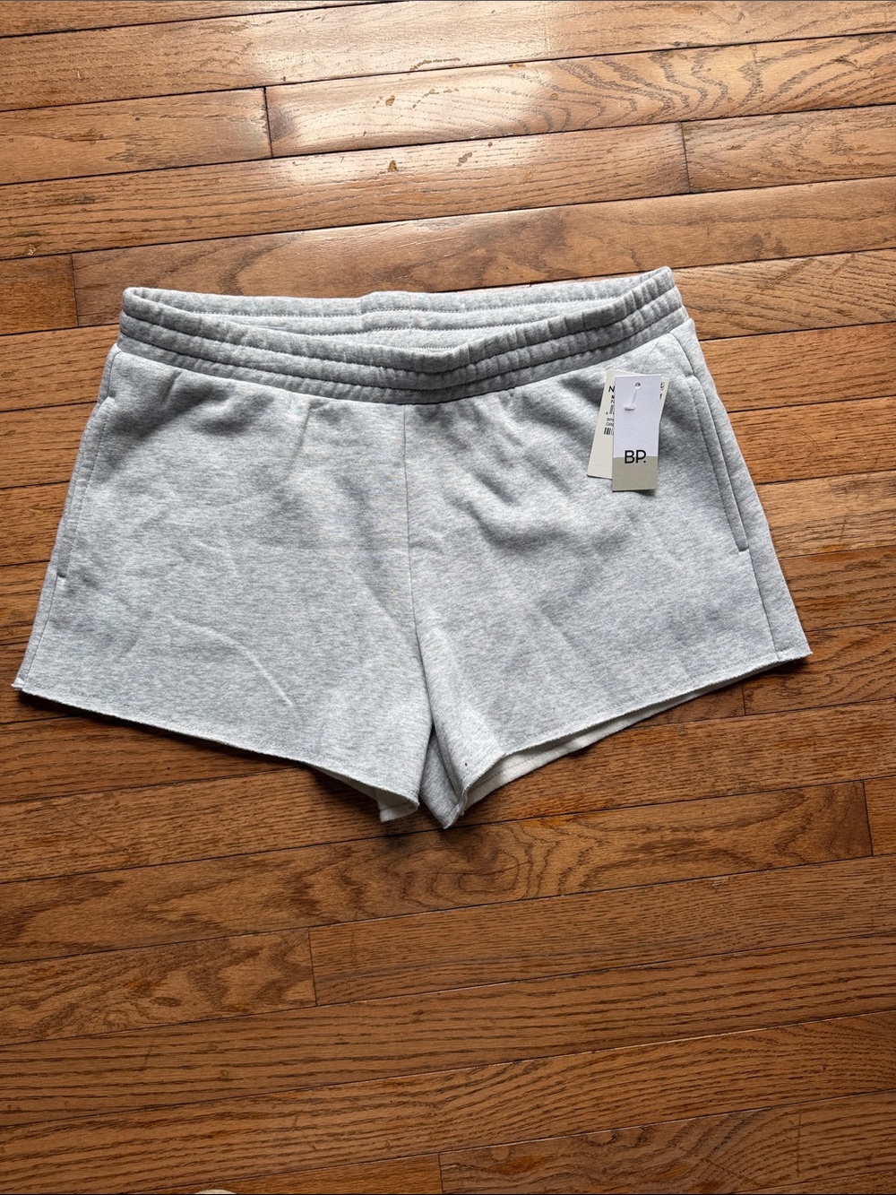 BP Heather Gray Athletic Lounge Shorts with pockets